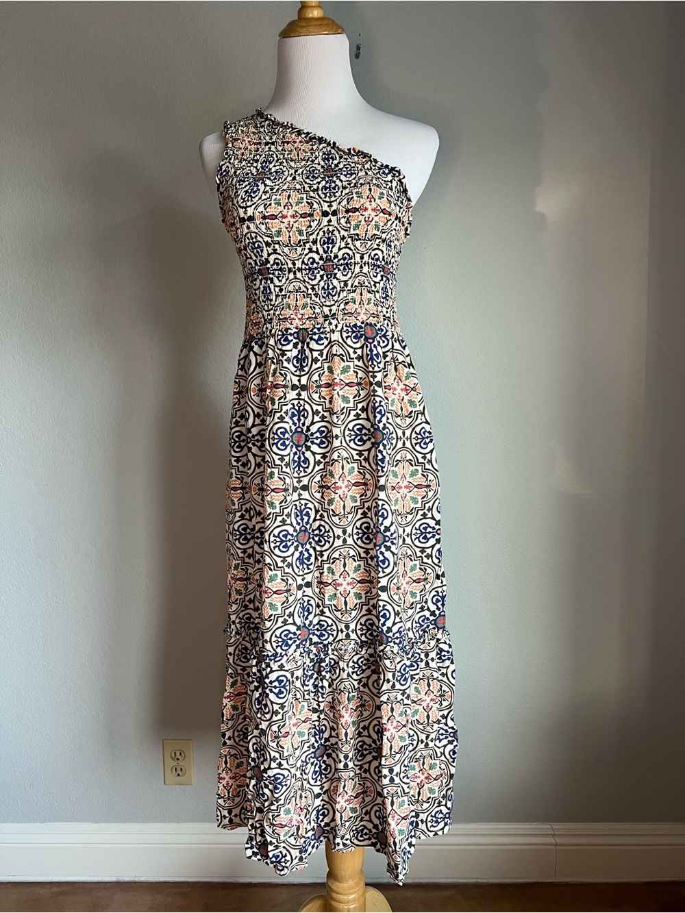 Knox Rose One Shoulder Dress, XS